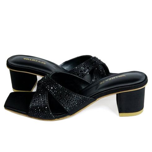 Women Formal Block Heel - 75095S - Block Heel - Walkeaze